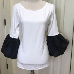 ✨️HP✨️Nwot Halogen Off-white Top size L